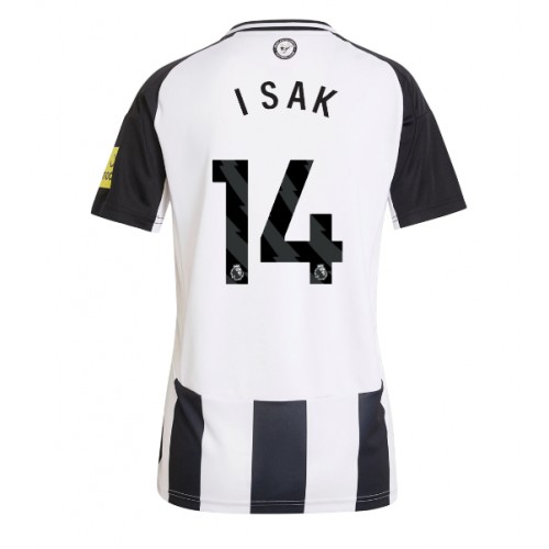 Fotbalové Dres Newcastle United Alexander Isak #14 Dámské Domácí 2024-25 Krátký Rukáv